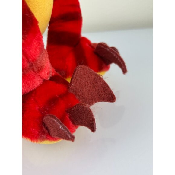 Build-a-Bear Red T-Rex Plush Stuffed Animal Dinosaur Claws Teeth Soft Toy - Picture 7 of 15
